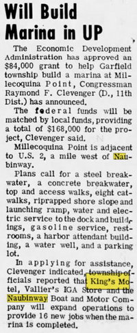 Adoba Hotel (Kings Motel) - Jun 03 1966 Article (newer photo)